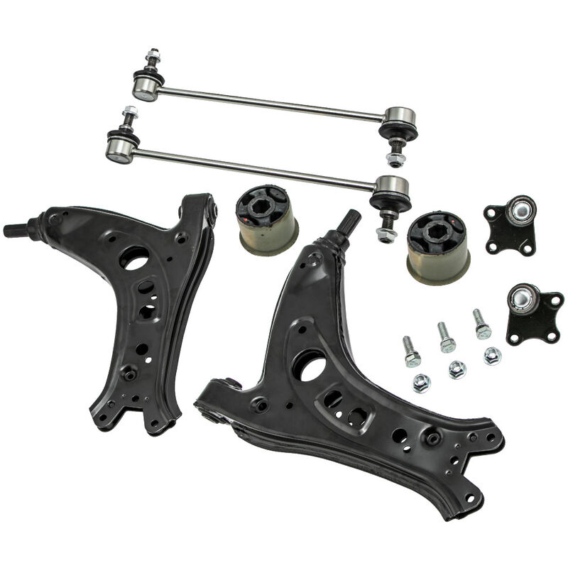 BFO - 8x Bras de Suspension Triangles avant pour Seat/Skoda/VW fox Polo Ibiza iii