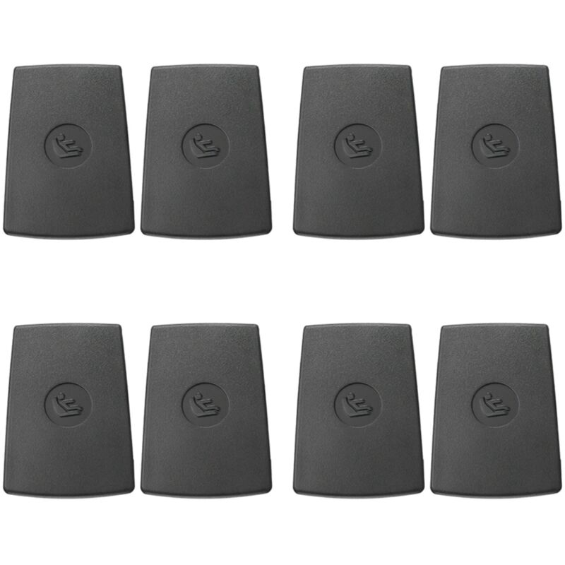 Image of 8X für F20 F30 F31 E84 E87 3-Series Hinterer Kinder Sitz isofix Abdeckung 52207319686