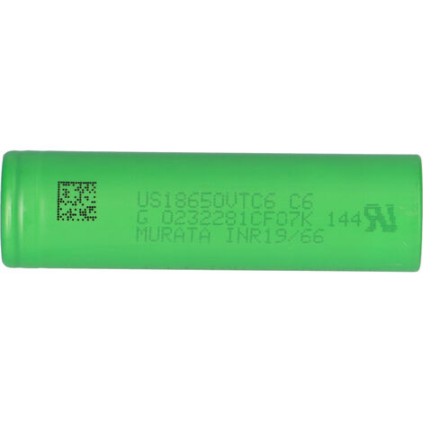 8x Murata Akku 18650 VTC6 3120mAh 30A