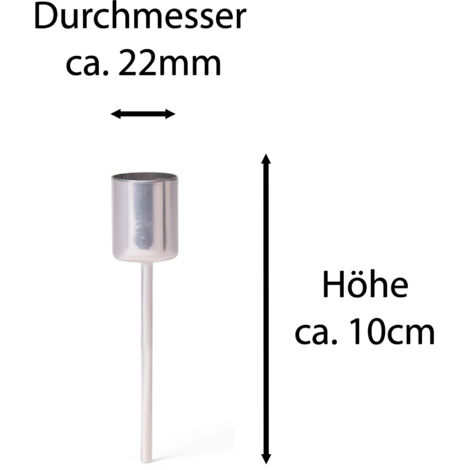 8x Novaliv Standkerzenhalter  Stabkerzenhalter