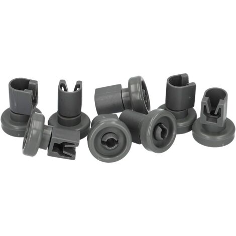 8x roulettess d'appui pour le panier supérieur du lave-vaisselle convient pour AEG Electrolux 5028696700 5028696700 502869670/0