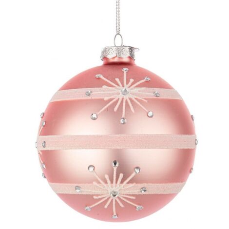 8x Sfera Vt Glimmer Oro Rosa D100