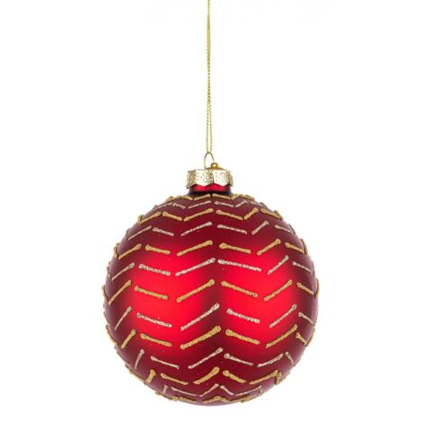 8x Sfera Vt Ines Rosso D100
