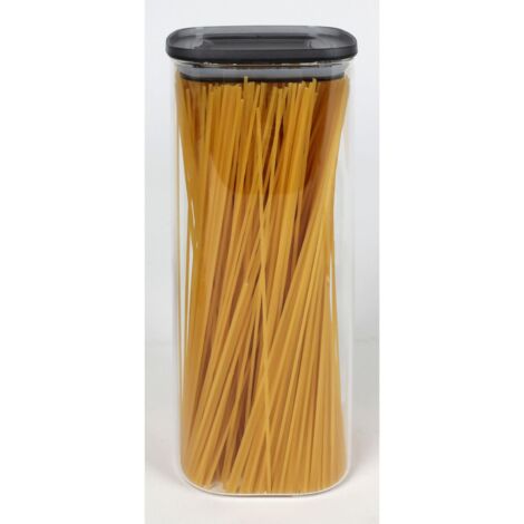 8x Vorratsglas 2,1L Transparent Gefäße Boxen Behälter Aufbewahrung Müsli Nudeln