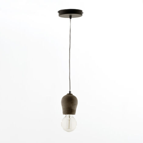 8x10 graue Decke mit Ampoule / Lampen mit Federung für alle Stile, um dem Haus eine Note zu verleihen
