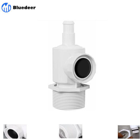 9-100-9002 Connecteur UWF Compatible avec Polaris 380, 280, 180 - Pièce de Rechange pour Nettoyeur de Piscine - Raccord Mural Universel - Pièce d'assemblage