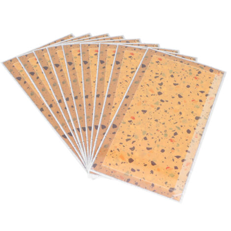 9 Autocollants Muraux Imitation Cristal Étanches pour Salle de Bain et Cuisine