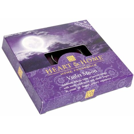 9 bougies chauffe-plat douceur nocturne