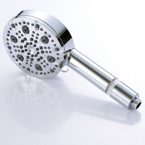 9-Funktionen Booster Beauty Filter Dusche mit Lanzenspender, galvanisiert, große Handbrause,...