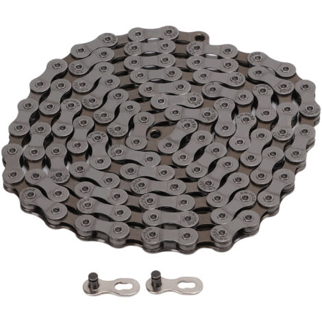 9-Gang-/27-Gang-Fahrradkette mit 116 Gliedern und Verbindern für Mountainbikes und Rennräder HG53