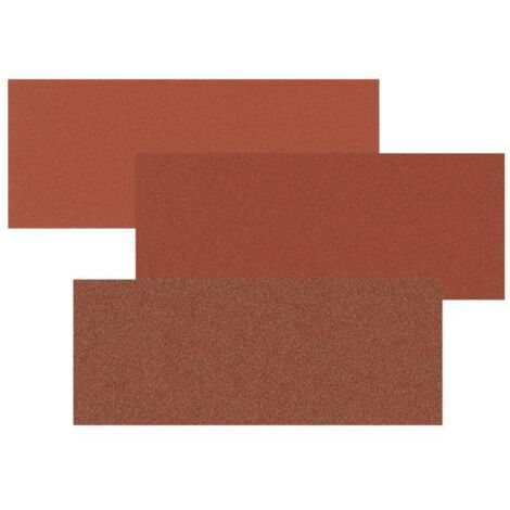 9 HOJAS LIJADORA 115X280 GR.SURTIDO -