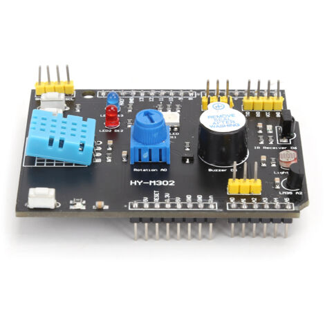 9-in-1 Multifunktionale PC-Erweiterungskarte: Feuchtigkeits- und Temperaturüberwachung LM35