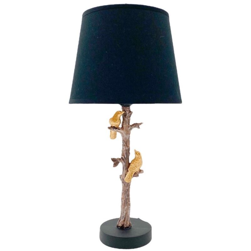 Image of 9 Inch Black Shade Table Lamp&hellip;