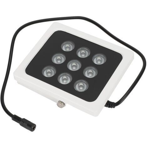 9-LED 12V IR-Infrarotlampe für Überwachungskameras, IP66 wasserdicht