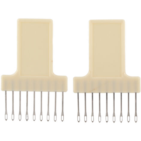 9-Nadel-Transferkamm für Strickmaschinen KH260 KH270 SK155 – 2er-Pack