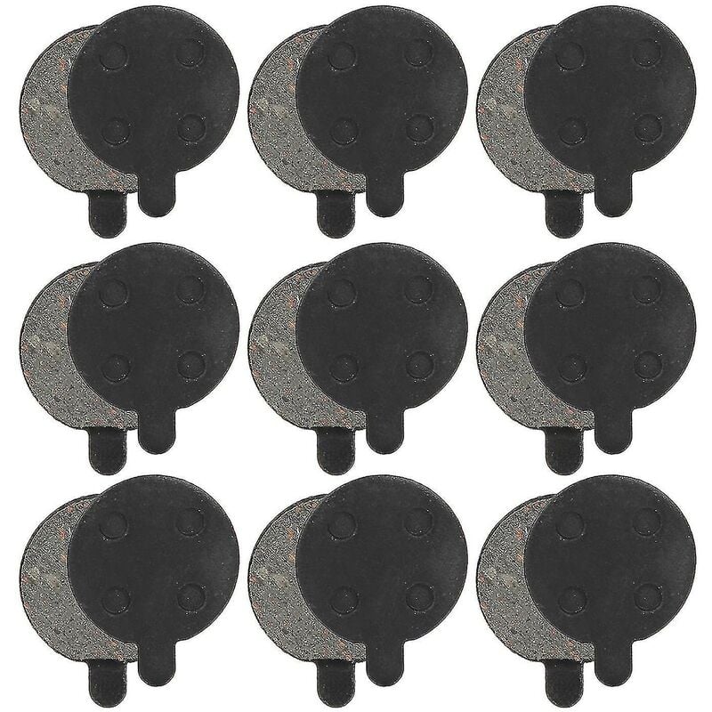 Crea - 9 Pairs Brake Pad Semimetal Compatible With Xiaomi M365pro Electric Scooter Parts