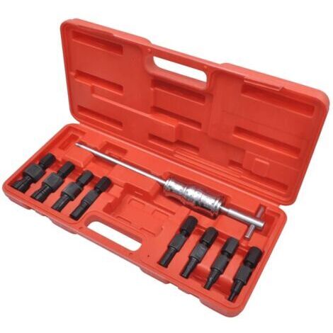 9 pcs Blind Hole Bearing Puller Tool Set vidaXL