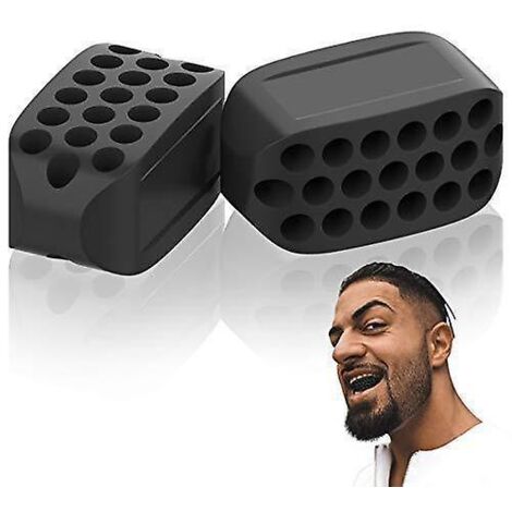 9 Pcs Machoire Musculation, Muscler La Machoire Jawliner Exercice Machoire, Entraneur De Mchoire Pour Hommes Femmes Double Menton Beaut Du Visage