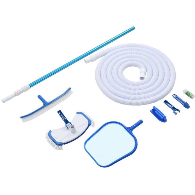 9 Piece Pool Maintenance Kit Vidaxl