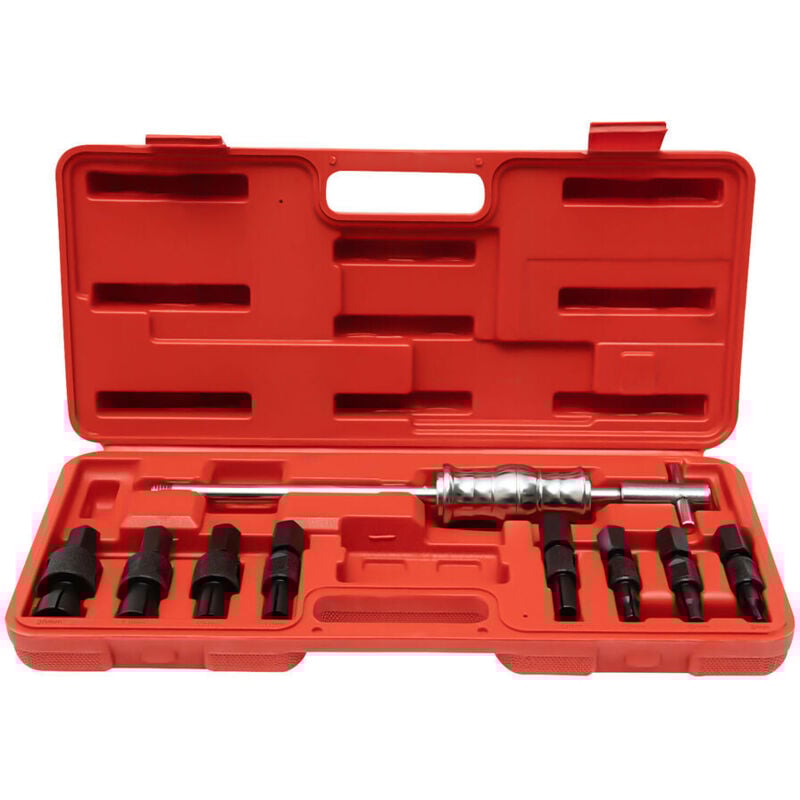 Senderpick - 9 pièces Extracteur de roulement intérieur Extracteur de roulement intérieur Jeu d'extracteurs avec marteau coulissant