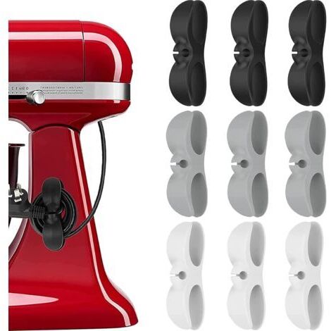 9 Pièces Organisateur De Cable pour Appareils De Cuisine, Cord Organizer Multifonction pour Petit Appareil éLectroméNager, MéLangeur, CafetièRe, Autocuiseur