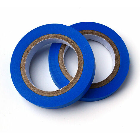 9 rouleaux de ruban de masquage ruban de protection papier crêpe, bleu