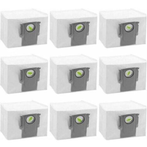 9 Sacs À Poussière Jetables, XU, Compatible Robot Aspirateur S7 MaxV Ultra/S7 Pro Ultra/Q5/Q7 -