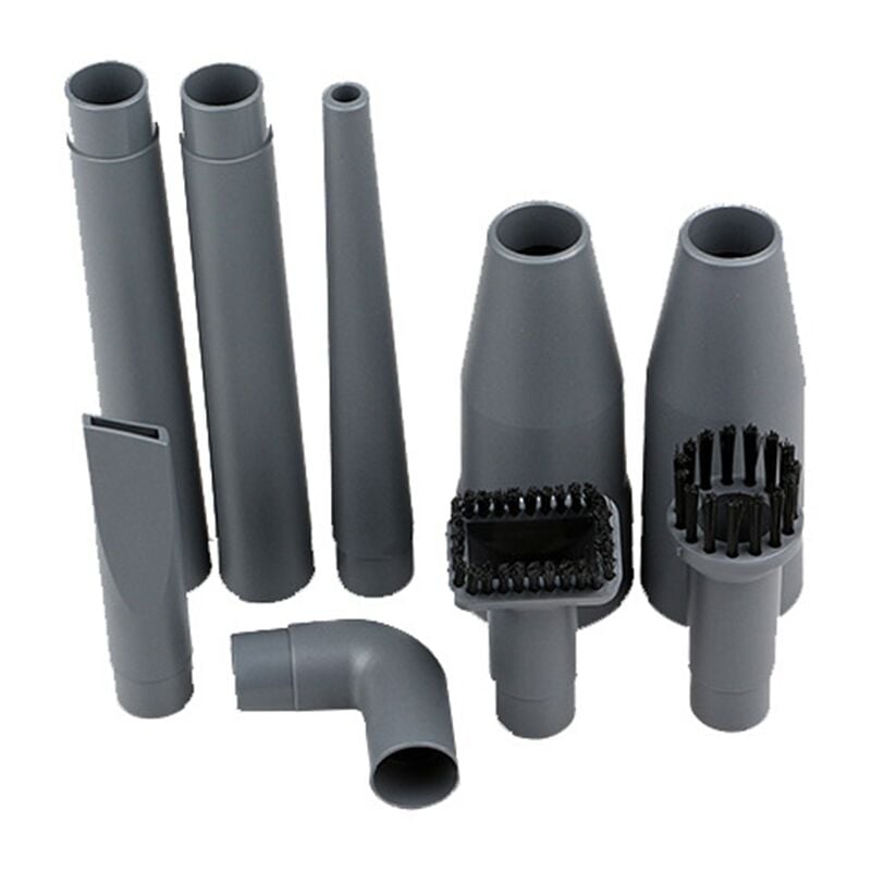 Image of 9 Teilige Saug Kopf Flach DüSen BüRsten 2-In-1 Spitze für 32 Mm- / 35 Mm Sauger Teile Sammler