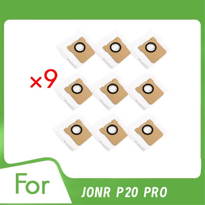 Image of 9-teiliges Staubbeutel-Kehrmaschinen-Zubehör Verbesserte Reinigungseffizienz