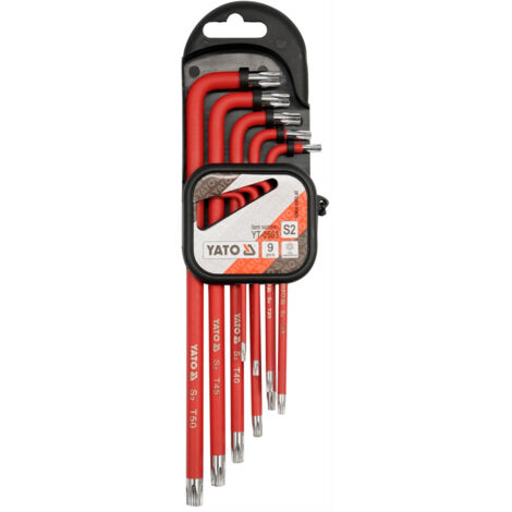 9-TEILIGES TORX-SCHLÜSSELSET - YT-0563