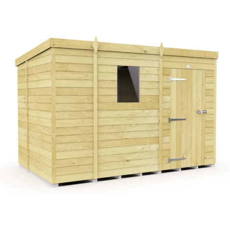 9 x 7 Pent Shed