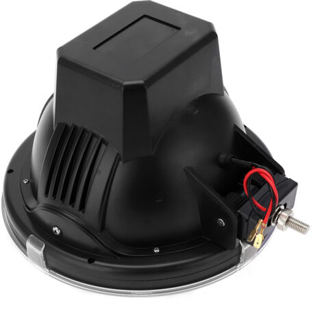 9-Zoll-LED-Campingscheinwerfer 12–24 V 55 W, roter Ring für Jagd und Angeln, Frontstoßstangen- oder Dachprojektor