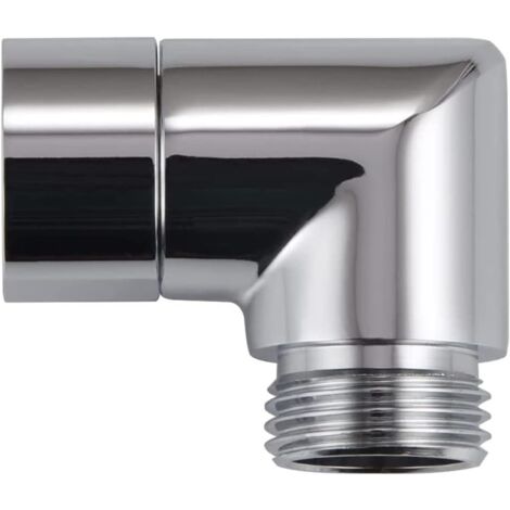 90 Degree Hand Shower Adapter, Elbow for Mobile Hand Shower