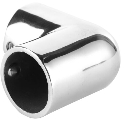 90°-Edelstahl-Winkelstück für Schiffsgeländer, 25 mm/1 Zoll, passend für Boote und Yachten