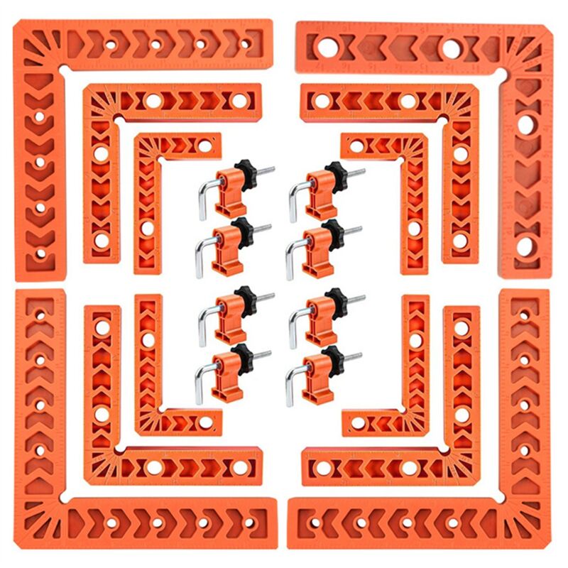 Image of 90-Grad-Positionierungsquadrate, 3 Zoll 4 6 rechtwinklige Klemme