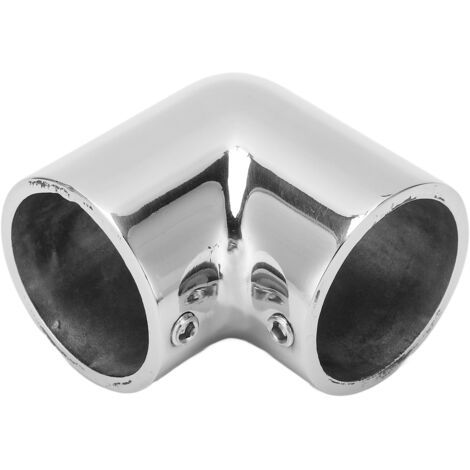 90°-Handlaufbeschlag aus Edelstahl 316 für Boote, 32 mm, für Yachtdecks und Hafendocks