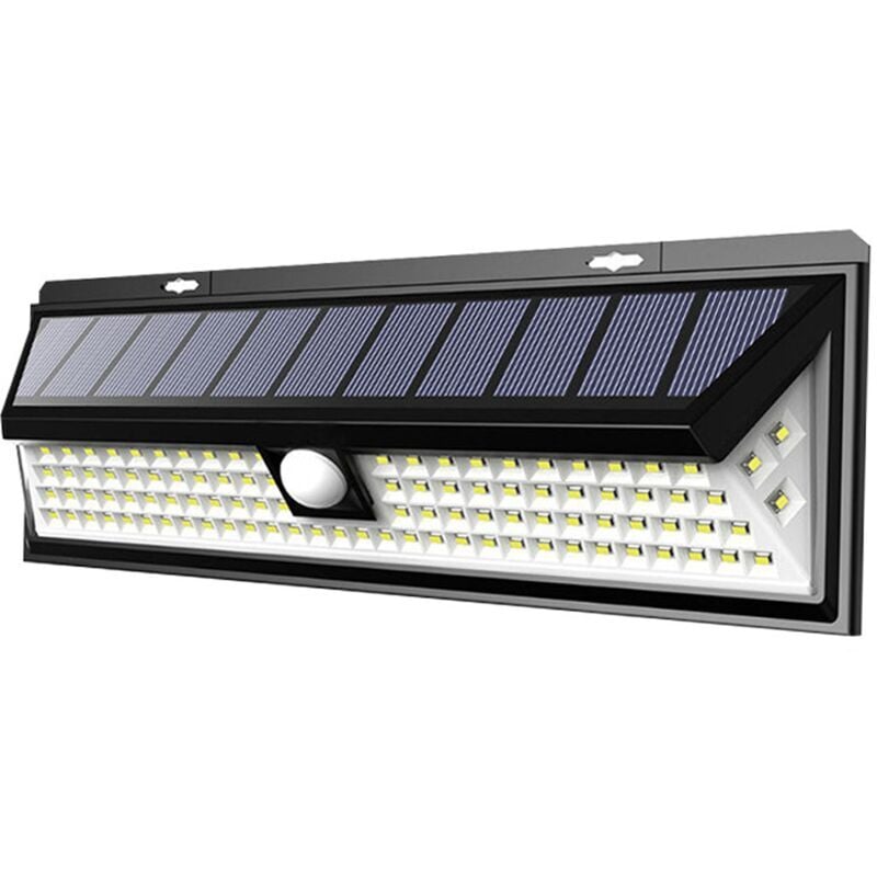 90 LED Lampe Solaire Extérieur【800LM 1800mAh Puissante éclairage】Détecteur de Mouvement éclairage Solaire Spot sans Fil Extérieur Lumières