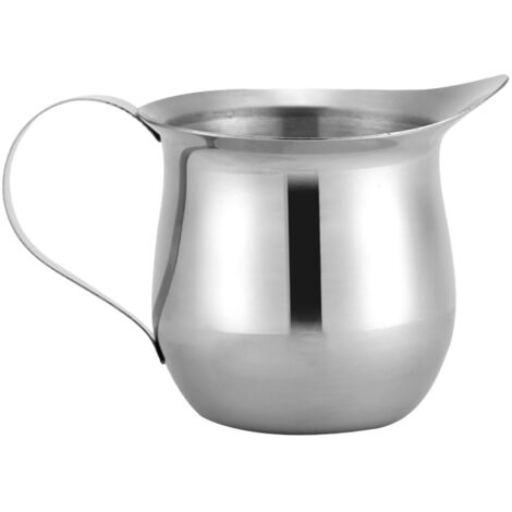 90-ml-Milchkännchen aus Edelstahl zum Milchaufschäumen, für Latte Art und zum multifunktionalen Kochen