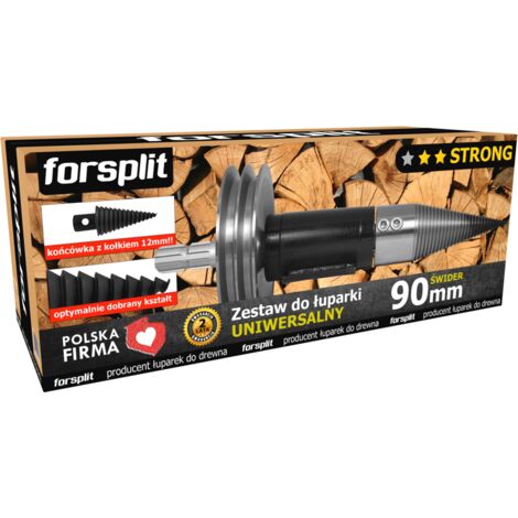 90-mm-Universal-Erdbohrer-Splitter / ZWK2P-090K2-Set
