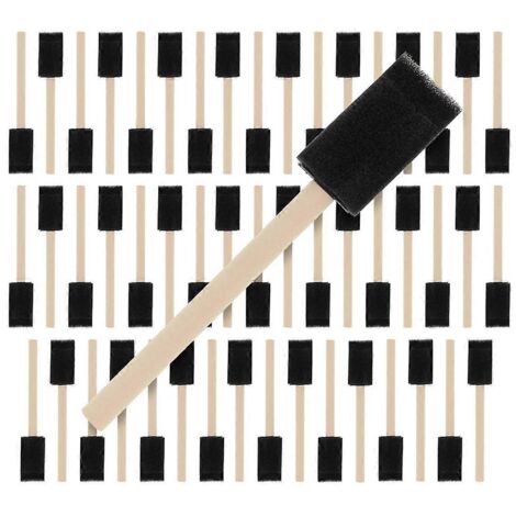 90 pinceaux en mousse, pinceaux éponge pour la peinture --