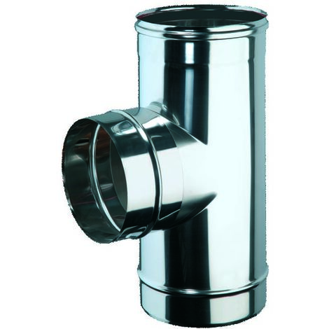 90° t-union fmm acero inoxidable
