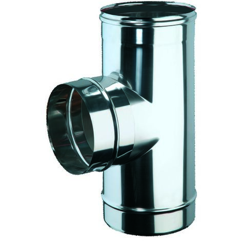 90° t-union fmm acero inoxidable