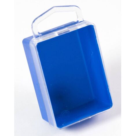 90 x SCATOLA PLASTICA SELF SERVICE 50X70 MM AZZURRA