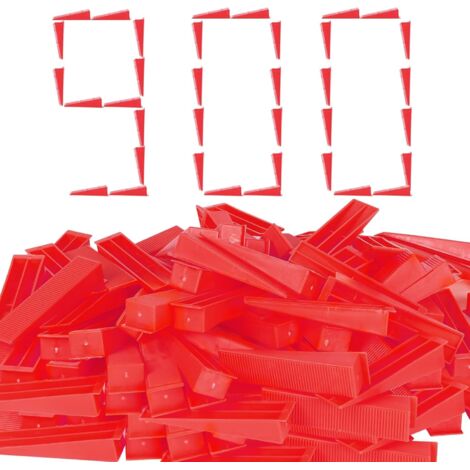 900 Cales Système De Nivellement Carrelage 1mm 2mm 3mm Mural Sol