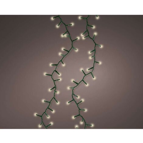 900 led luce bianco calda cavo luci 22,50 mt int.est