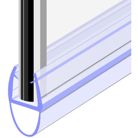 900 mm Glass Shower Door Rubber Seal Strip Gap 8 mm