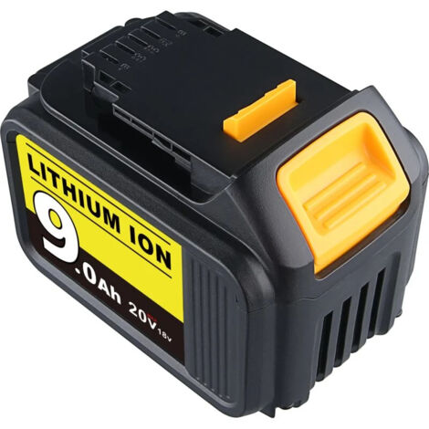 9000mAh Batterie pour dewalt DCB184 DCB184B-XJ DCB183 DCB183-XJ DCB182 DCB182-XJ DCB181 DCB181-XJ DCB185-XE Batterie pour outil électrique de remplacement pour Dewalt 18V