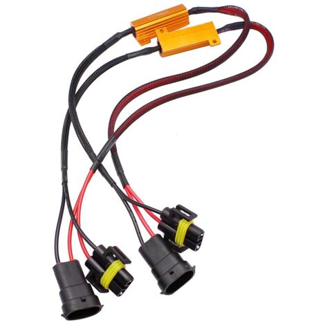 9006 H11 Lastwiderstand Fehlerfreier Scheinwerfer Canbus Decoder Anti-Flicker (H11 Lastwiderstand)