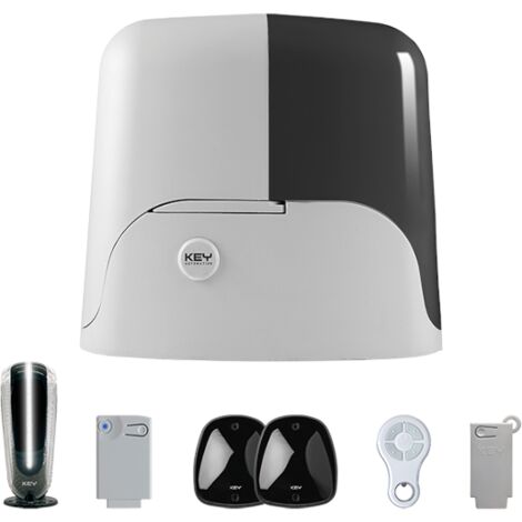 900KSUN11024EK - Kit solar para sistema de iluminación nocturna de puertas corredizas con llave de automatización Ksun11024ek