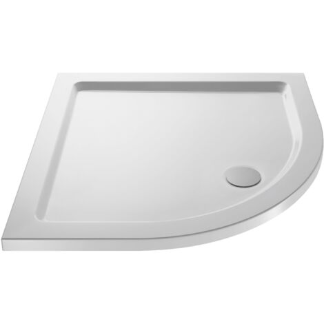 900mm Premium Quadrant Shower Tray - White